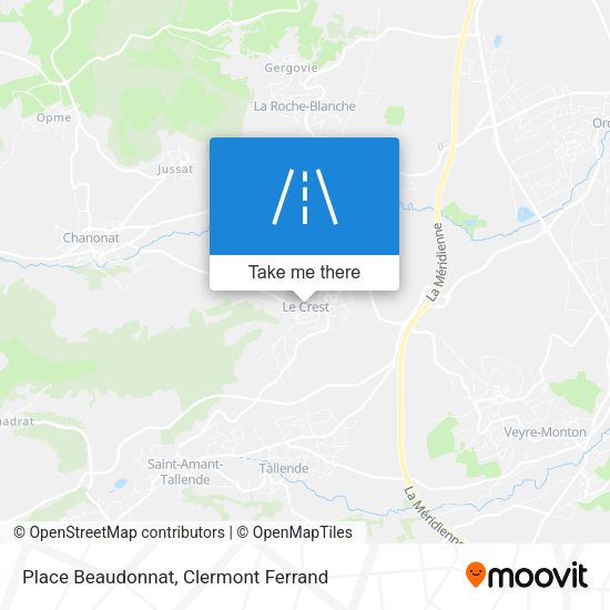 Place Beaudonnat map