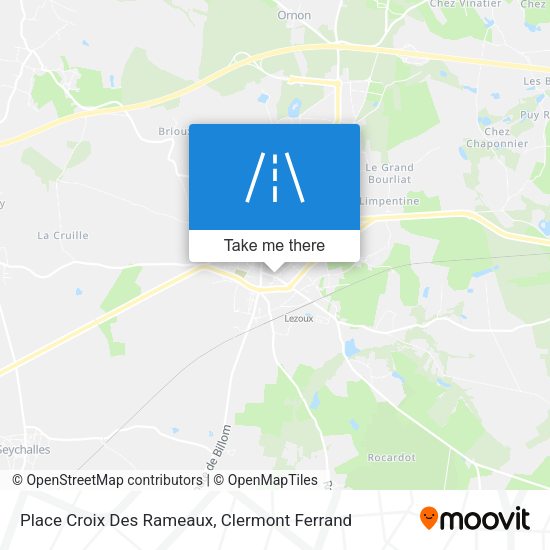 Place Croix Des Rameaux map