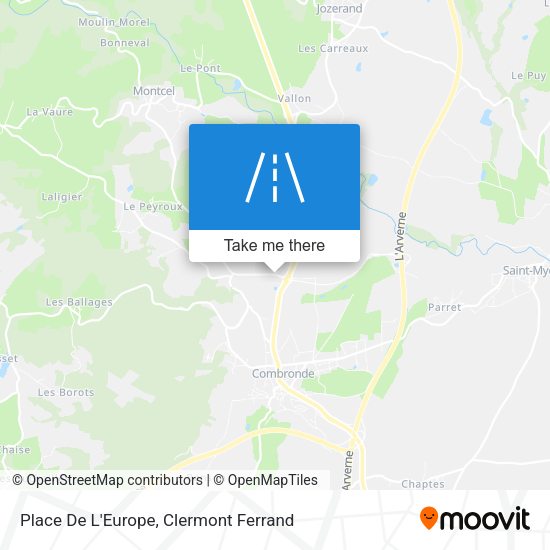 Place De L'Europe map