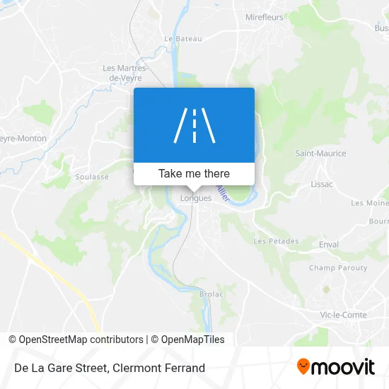 Rue De La Gare map