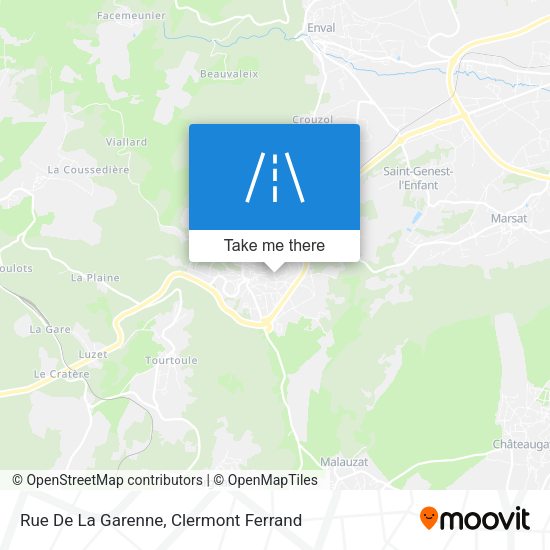 Rue De La Garenne map