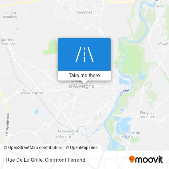 Rue De La Grille map