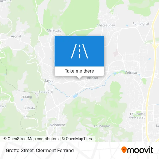 Rue De La Grotte map