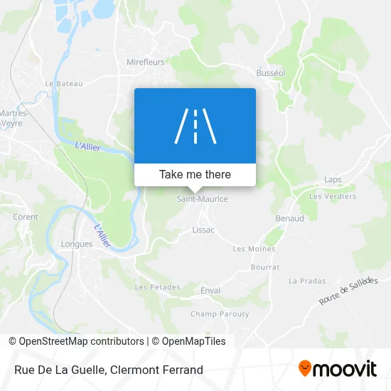 Rue De La Guelle map