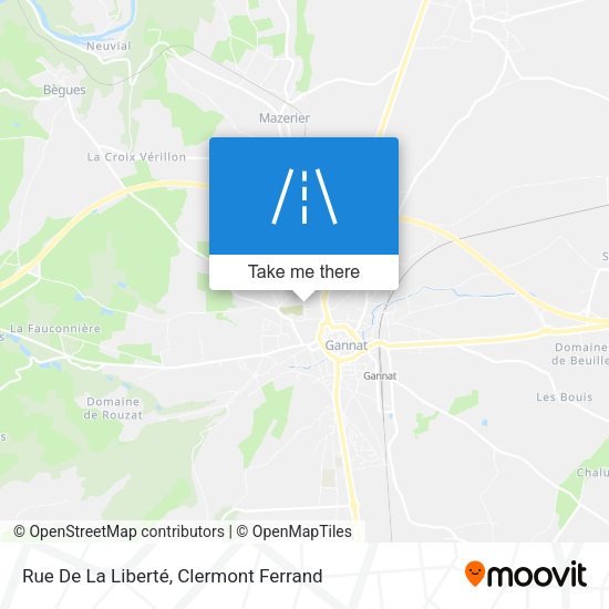 Rue De La Liberté map