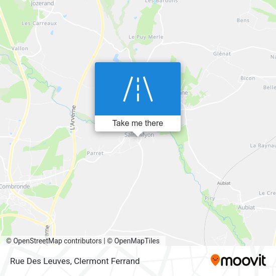 Rue Des Leuves map