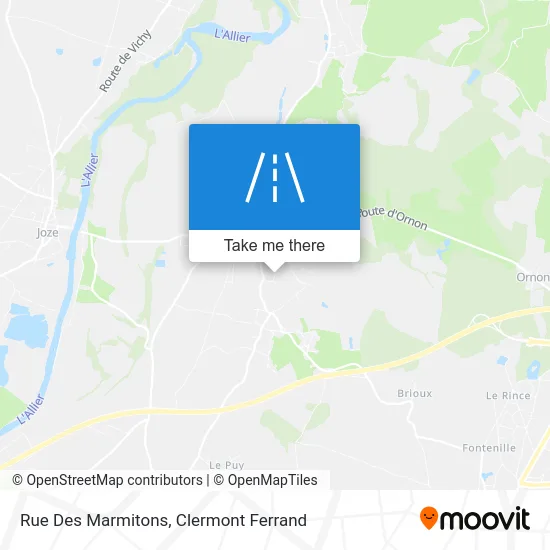 Rue Des Marmitons map