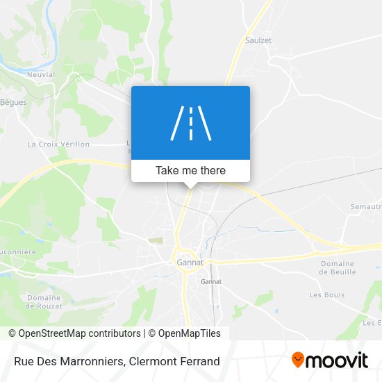 Rue Des Marronniers map