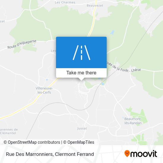 Rue Des Marronniers map
