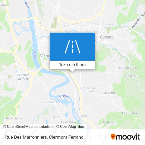 Rue Des Marronniers map