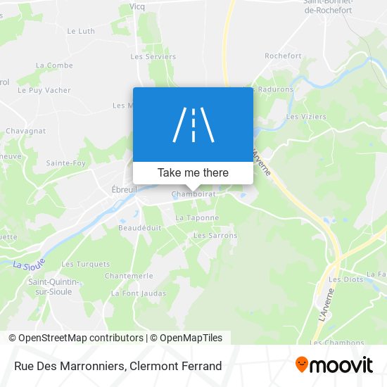 Rue Des Marronniers map
