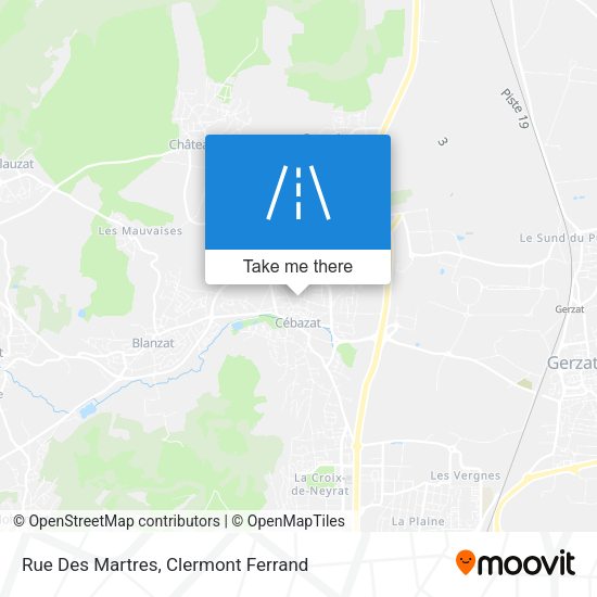 Rue Des Martres map