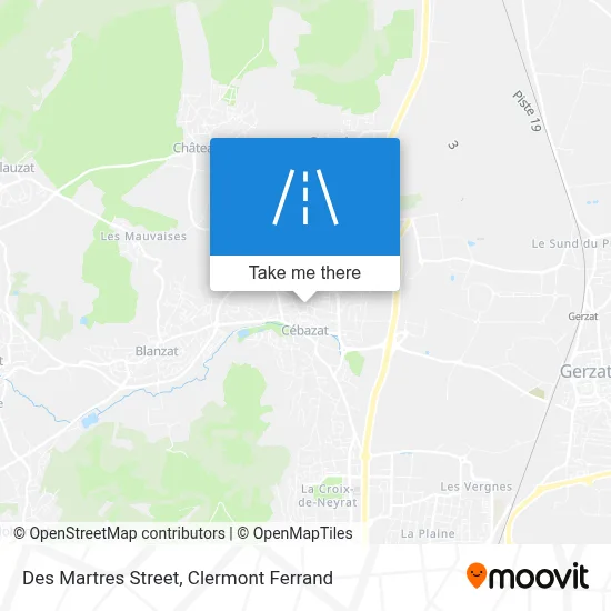 Rue Des Martres map