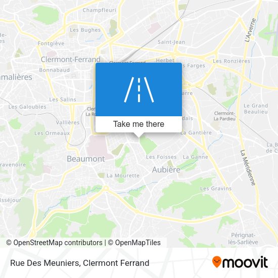 Rue Des Meuniers map
