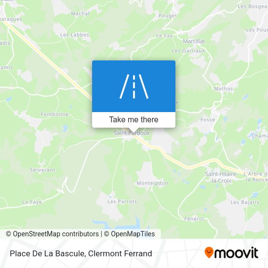 Place De La Bascule map
