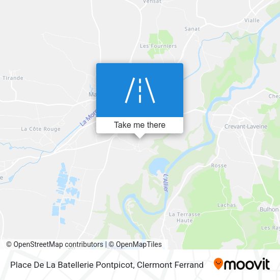 Place De La Batellerie Pontpicot map