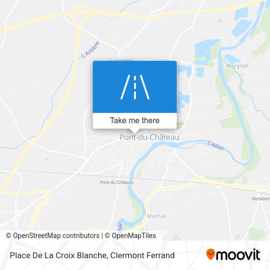 Place De La Croix Blanche map