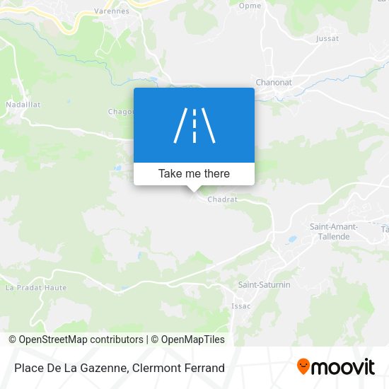 Place De La Gazenne map
