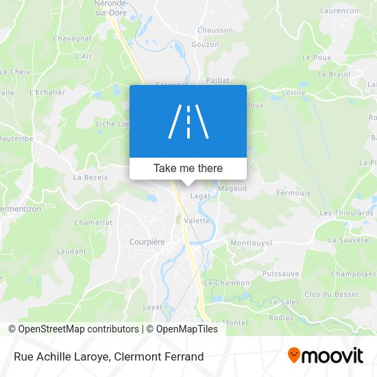 Rue Achille Laroye map