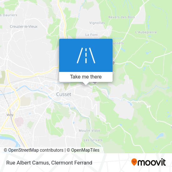 Rue Albert Camus map