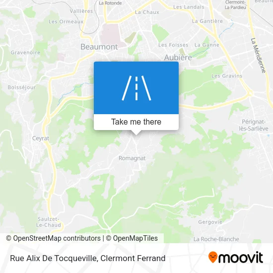 Rue Alix De Tocqueville map