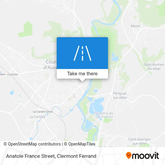 Rue Anatole France map