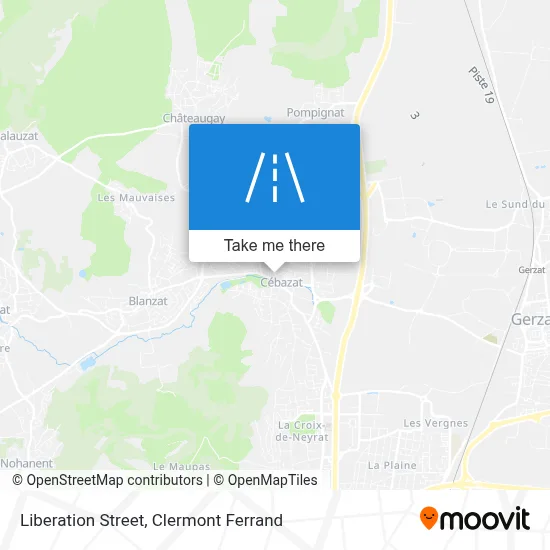 Rue De La Libération map