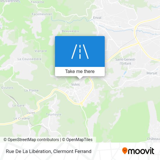 Rue De La Libération map