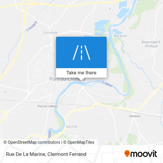 Rue De La Marine map