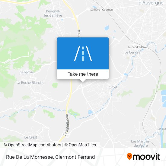 Rue De La Mornesse map