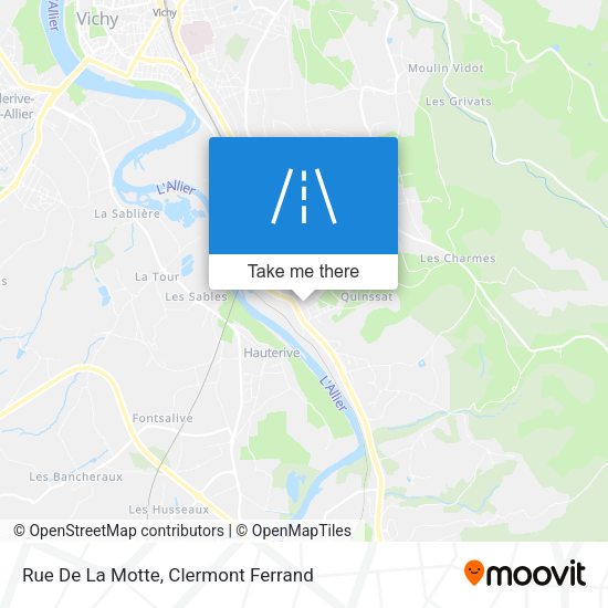 Rue De La Motte map