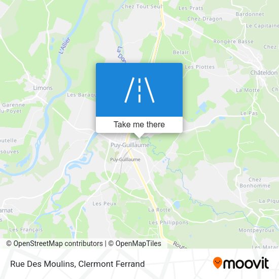 Rue Des Moulins map