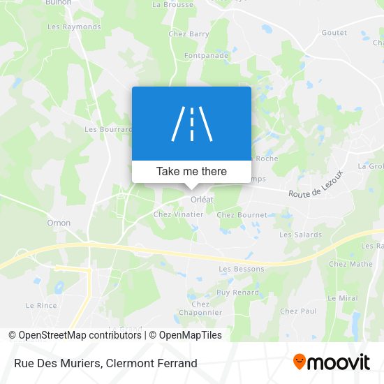 Rue Des Muriers map