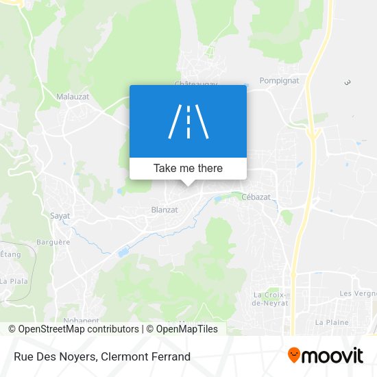 Rue Des Noyers map