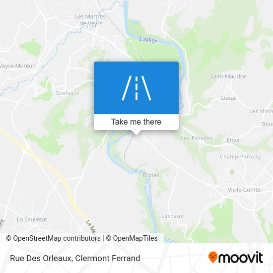 Rue Des Orleaux map