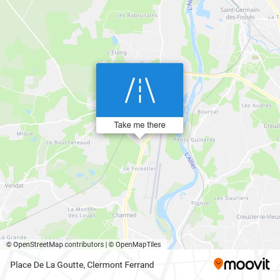 Place De La Goutte map