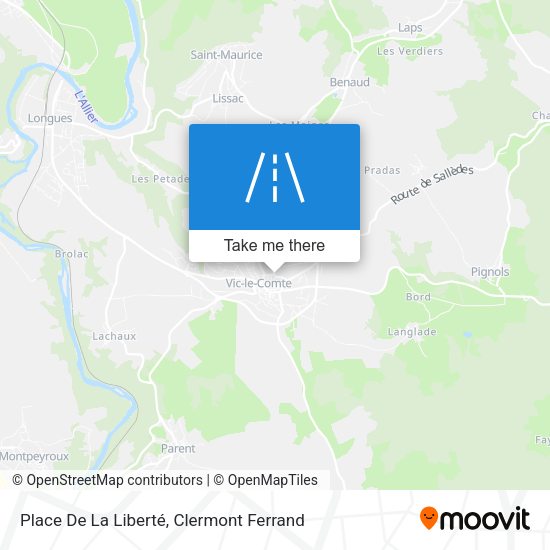 Place De La Liberté map