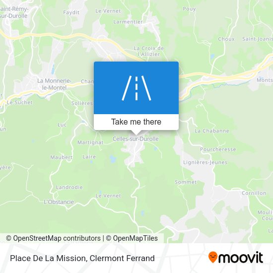 Place De La Mission map