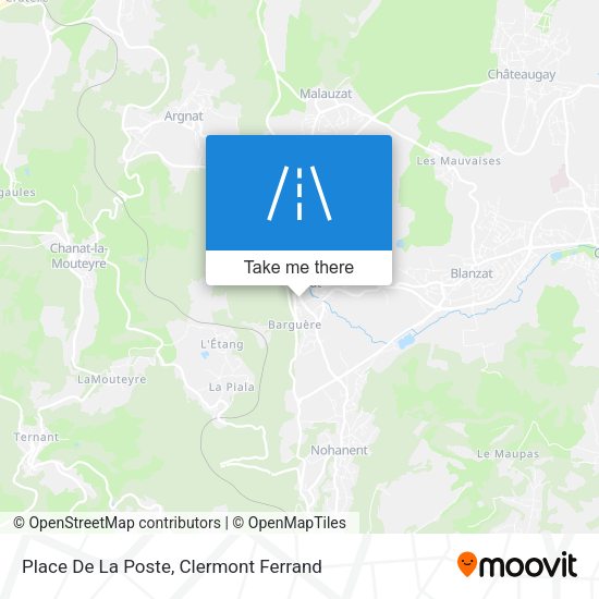 Place De La Poste map