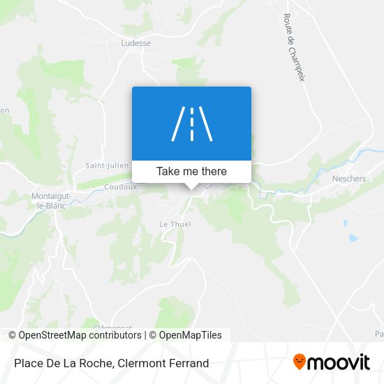 Place De La Roche map