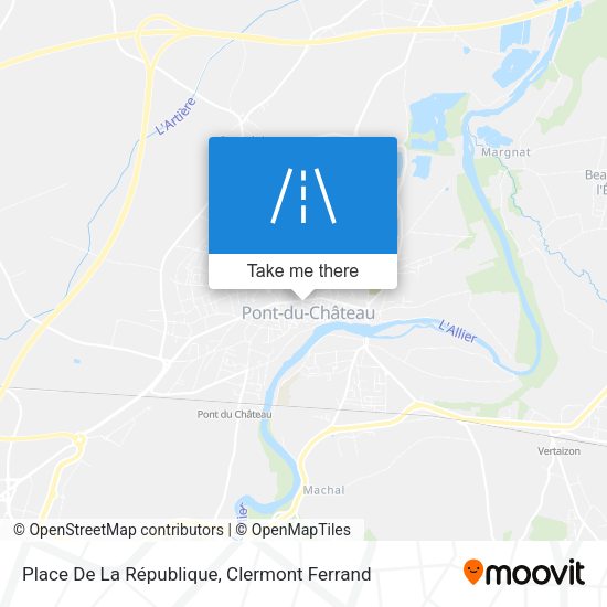 Place De La République map
