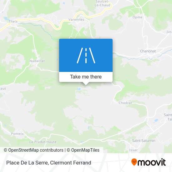 Place De La Serre map