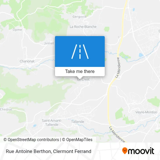 Rue Antoine Berthon map