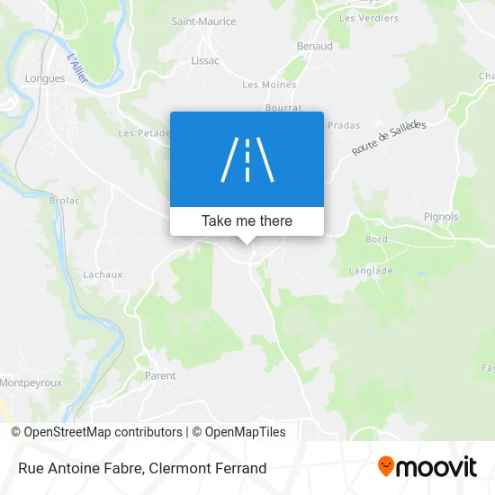 Rue Antoine Fabre map