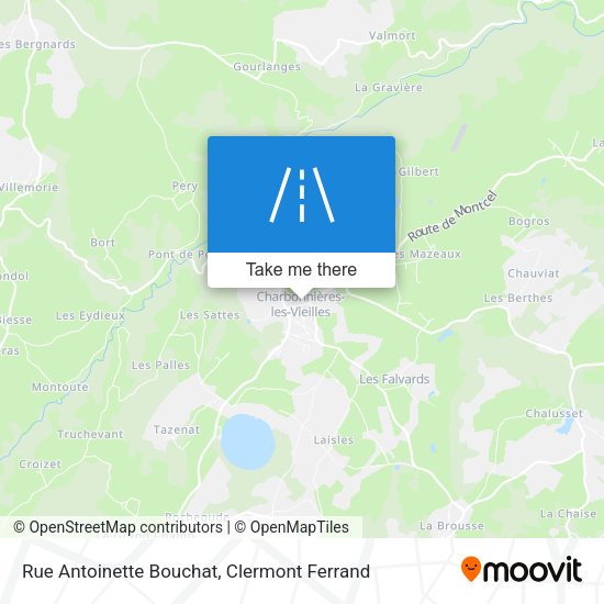 Rue Antoinette Bouchat map