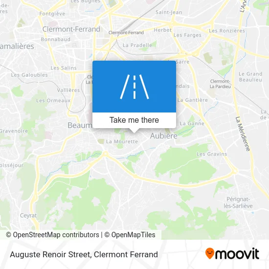 Rue Auguste Renoir map