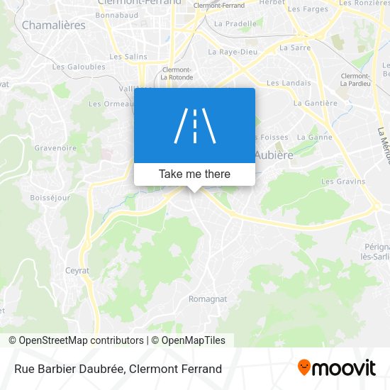 Rue Barbier Daubrée map