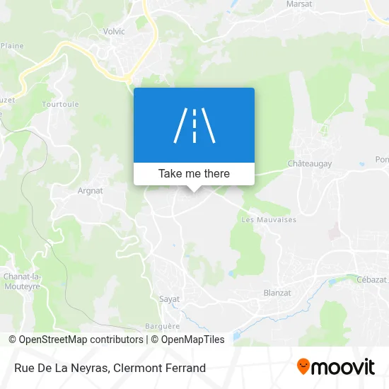 Rue De La Neyras map