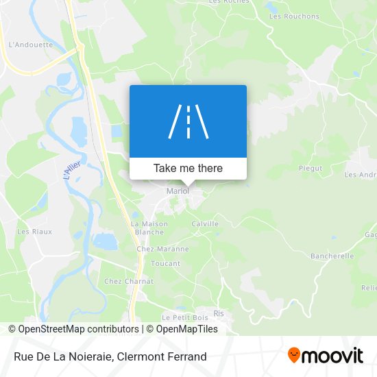 Rue De La Noieraie map