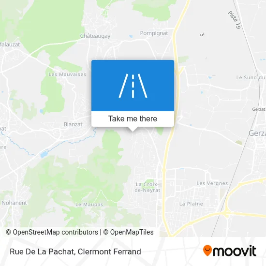 Rue De La Pachat map